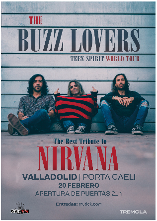 The BUZZ LOVERS en Valladolid - Tributo a NIRVANA