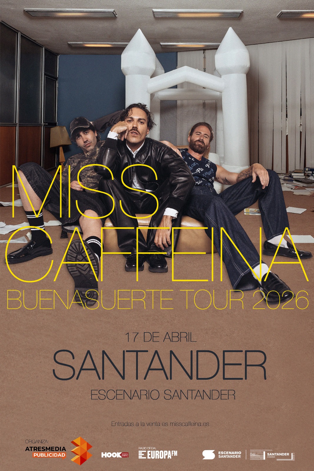 MISS CAFFEINA en Escenario Santander - Cantabria - Mutick
