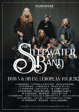 The Steepwater Band (USA) en Barcelona
