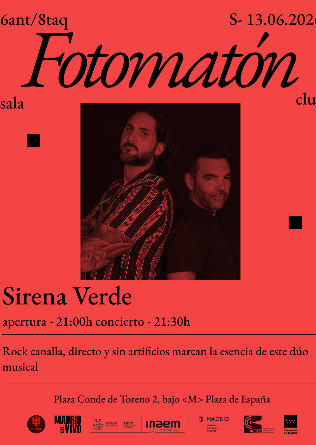 SIRENA VERDE en Madrid