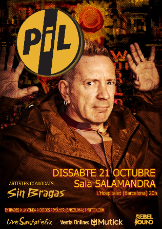 PIL (Public Image Limited) en Barcelona
