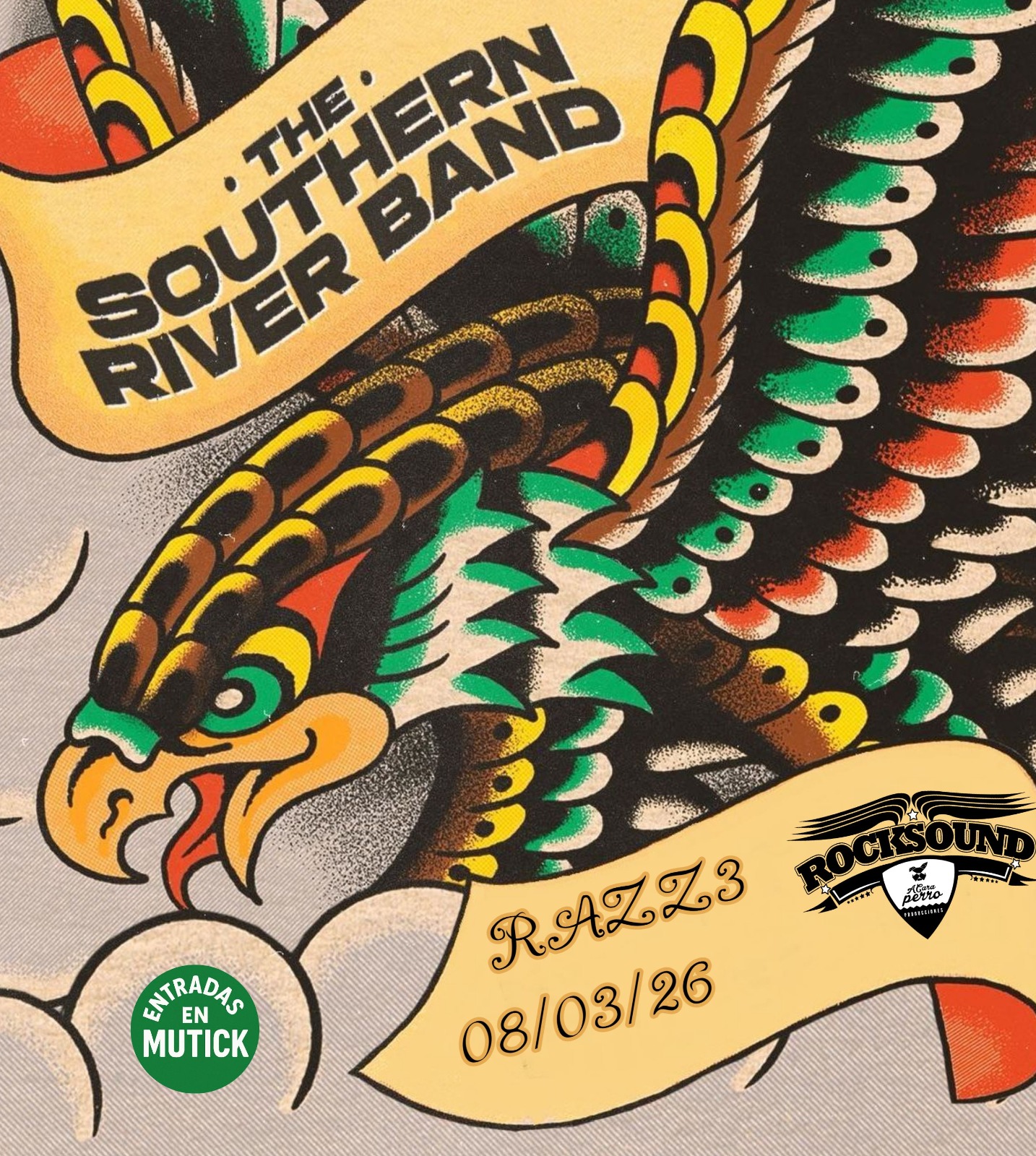 THE SOUTHERN RIVER BAND en Barcelona - Mutick