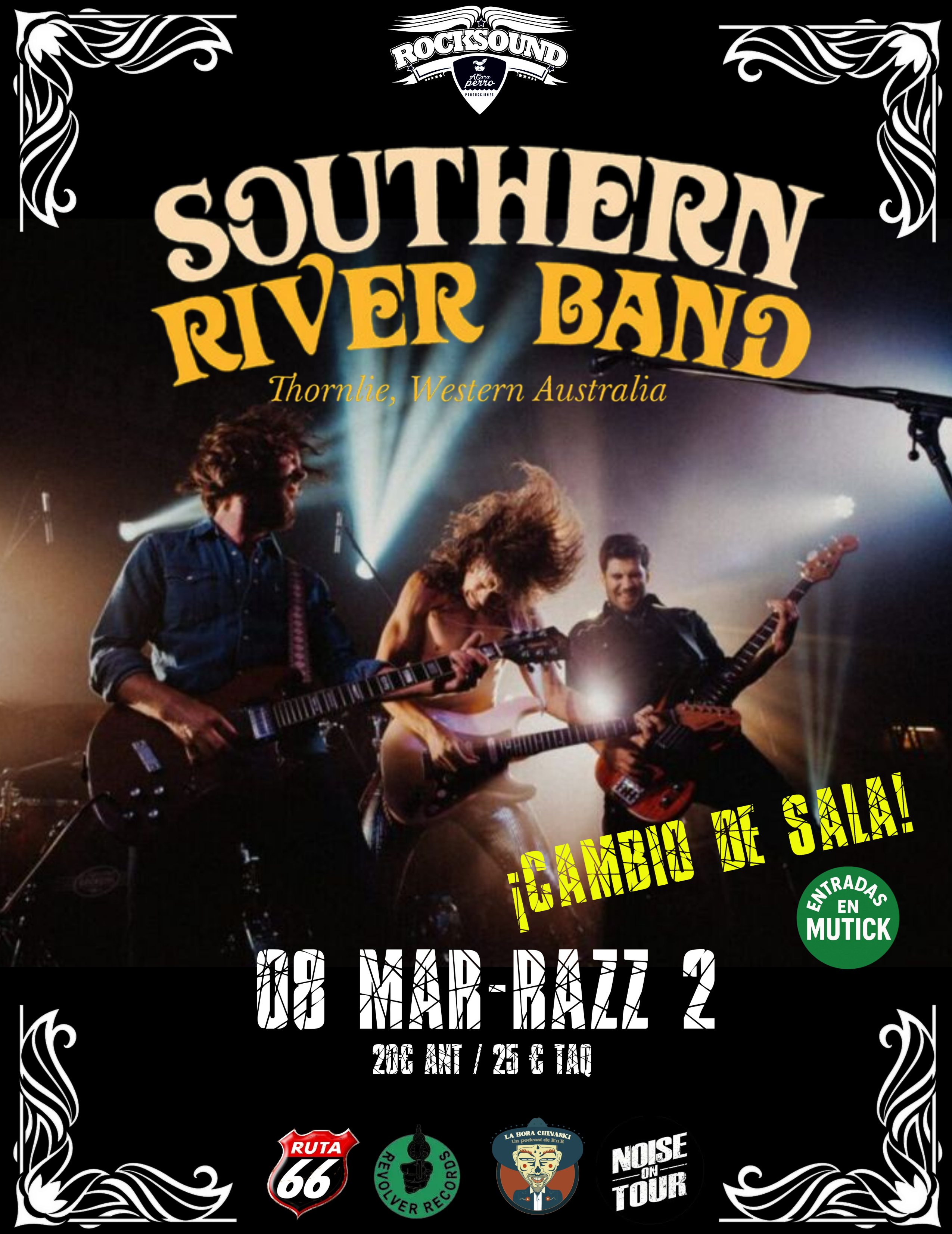 THE SOUTHERN RIVER BAND en Barcelona - Mutick