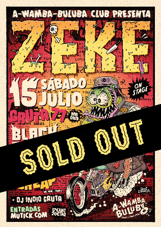 ZEKE (USA) + Black Panda + Hard & Cheap en Madrid