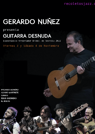 RECOLETOS JAZZ MADRID: Gerardo Nuñez 'Guitarra desnuda' - 3 NOV