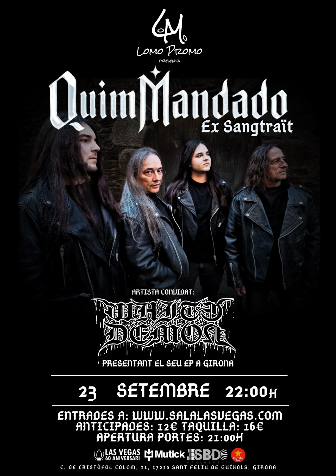 QUIM MANDADO + White Demon a Girona - Mutick