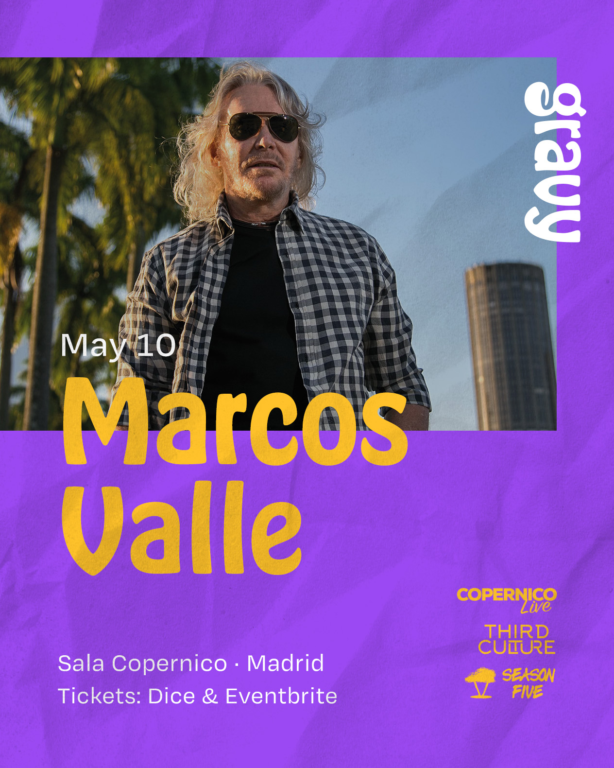 MARCOS VALLE en Madrid - Mutick