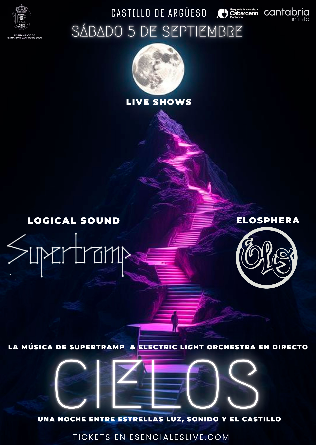CIELOS 2026  Castillo de Argüeso - Supertramp Vs ELO - Cantabria