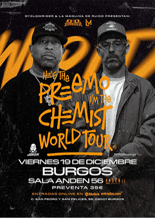 DJ PREMIER + THE ALCHEMIST en Burgos