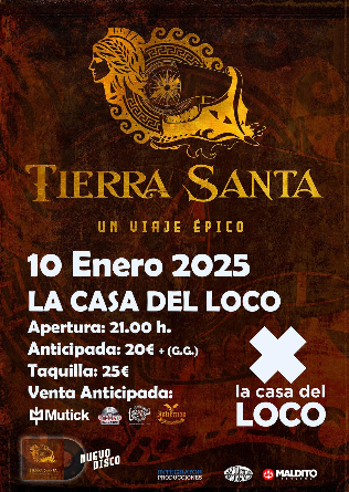 TIERRA SANTA en Zaragoza - BLACK FRIDAY