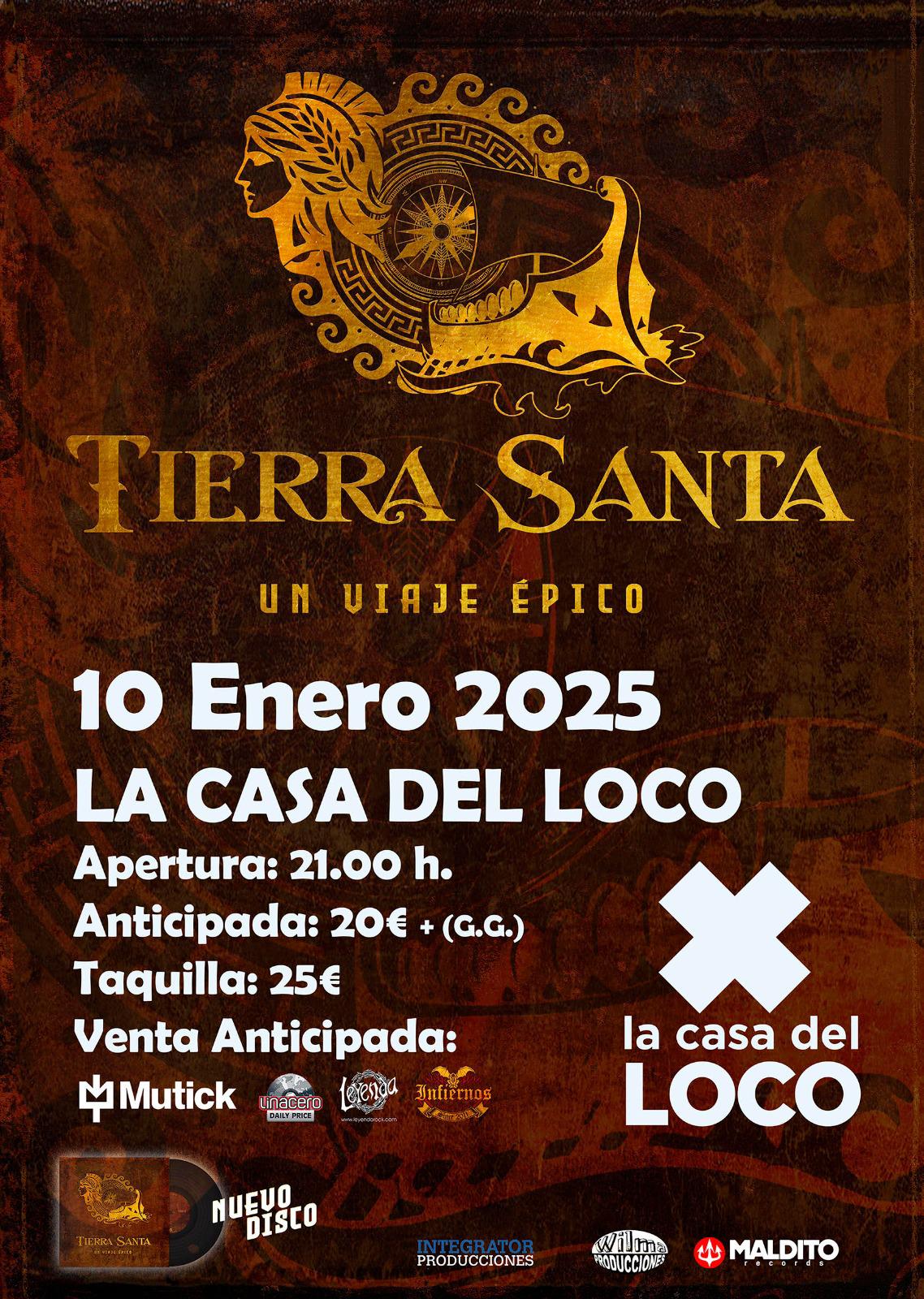 TIERRA SANTA en Zaragoza   - Mutick