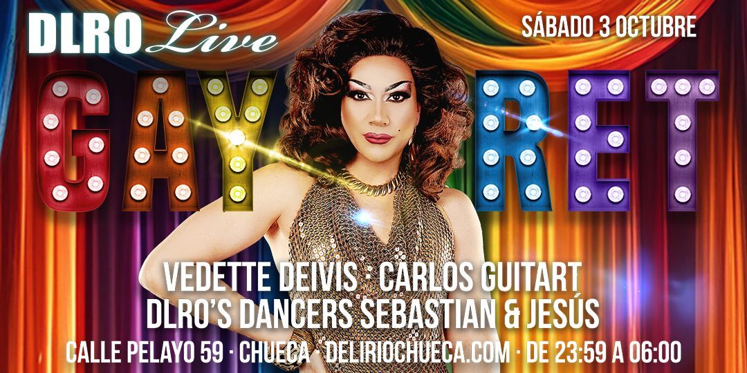 GAYBARET - 3 OCTUBRE 2026