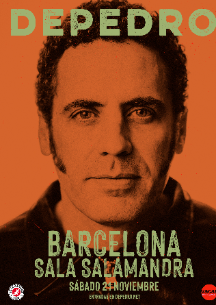 DEPEDRO en BARCELONA Presentación nuevo disco - 21 NOV