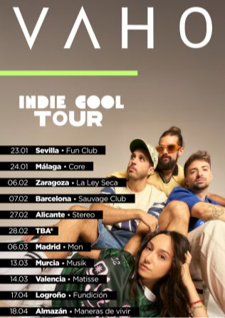 INDIE COOL TOUR x VAHO en MURCIA
