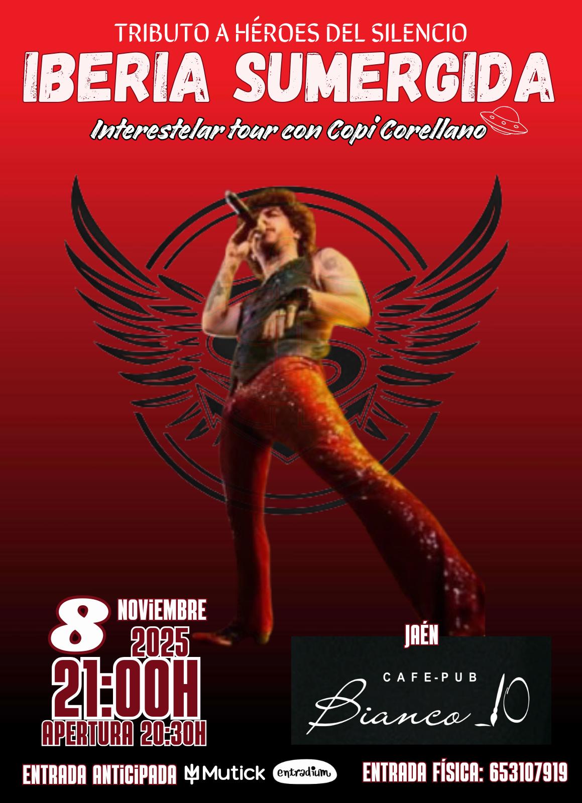 IBERIA SUMERGIDA - Tributo a Héroes del Silencio en Jaén - Mutick