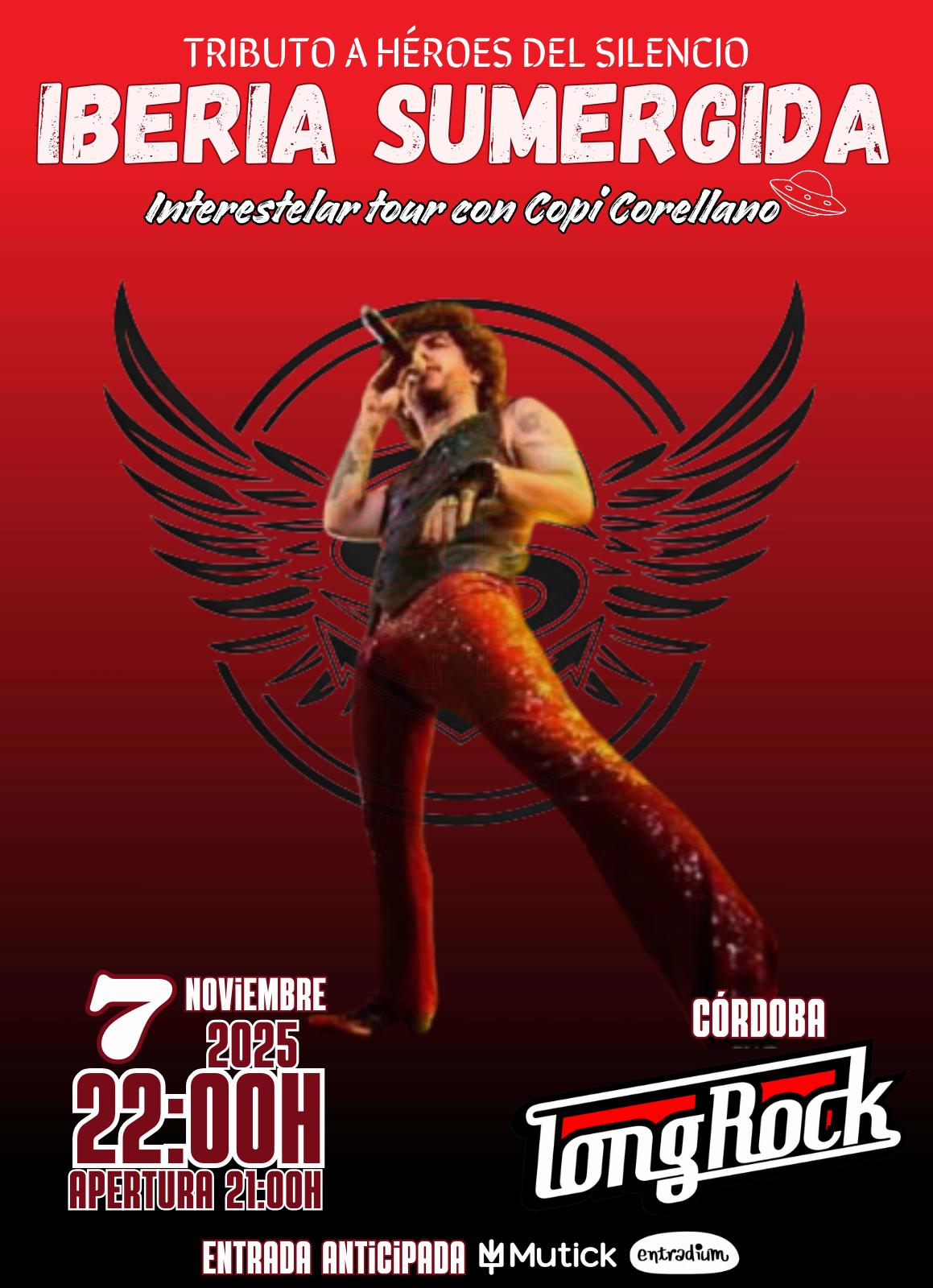 IBERIA SUMERGIDA - Tributo a Héroes del Silencio en Córdoba - Mutick