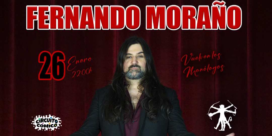 Vuelven los monólogos: FERNANDO MORAÑO en Madrid