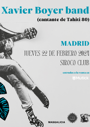 Xavier Boyer Band (cantante de Tahiti 80) en Madrid - CANCELADO