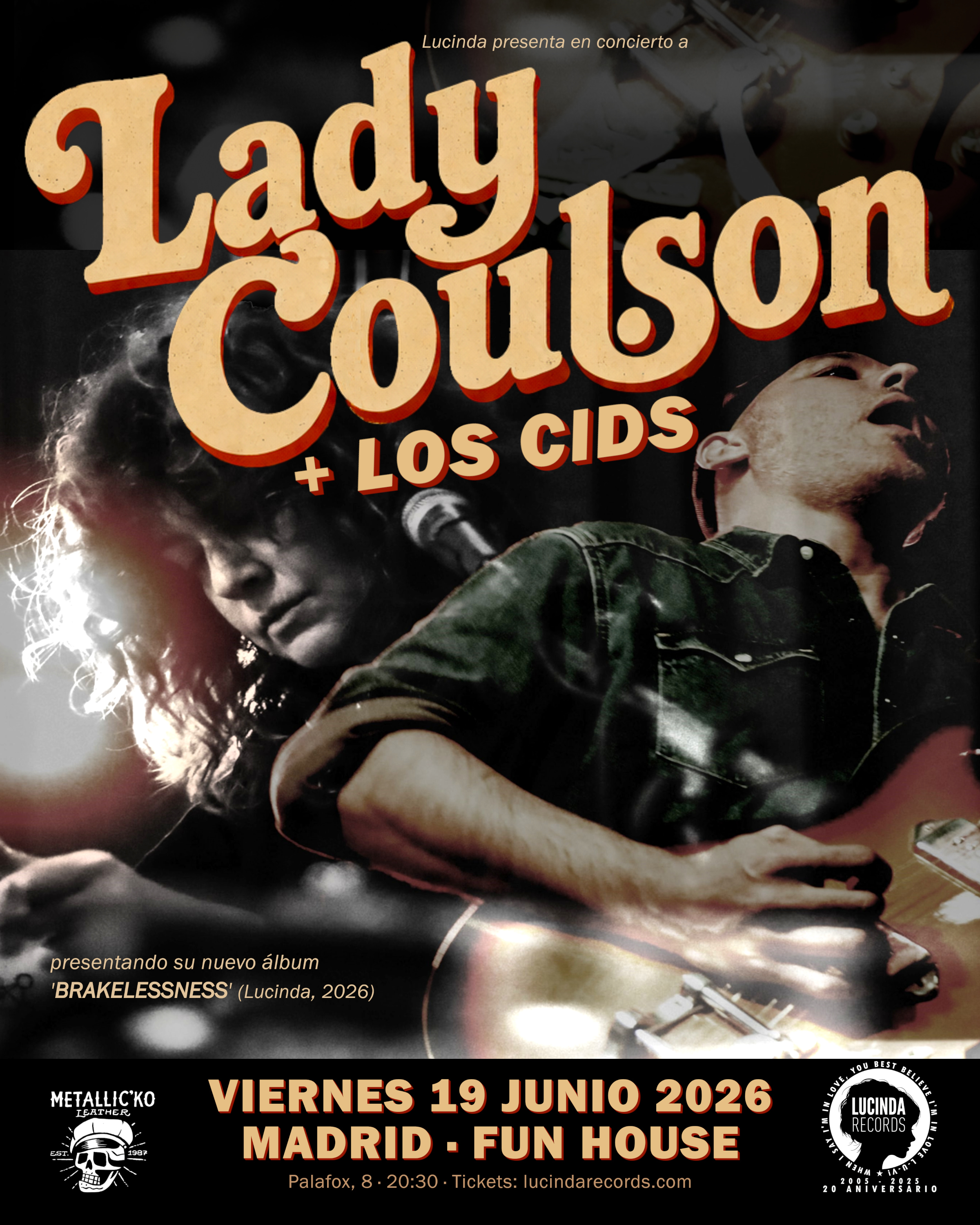 LADY COULSON + LOS CIDS en Madrid - Mutick