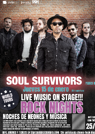 Soul Survivors en Rock Nights de Escenario Santander - Cantabria
