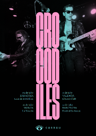 Crocodiles (USA) en Zaragoza