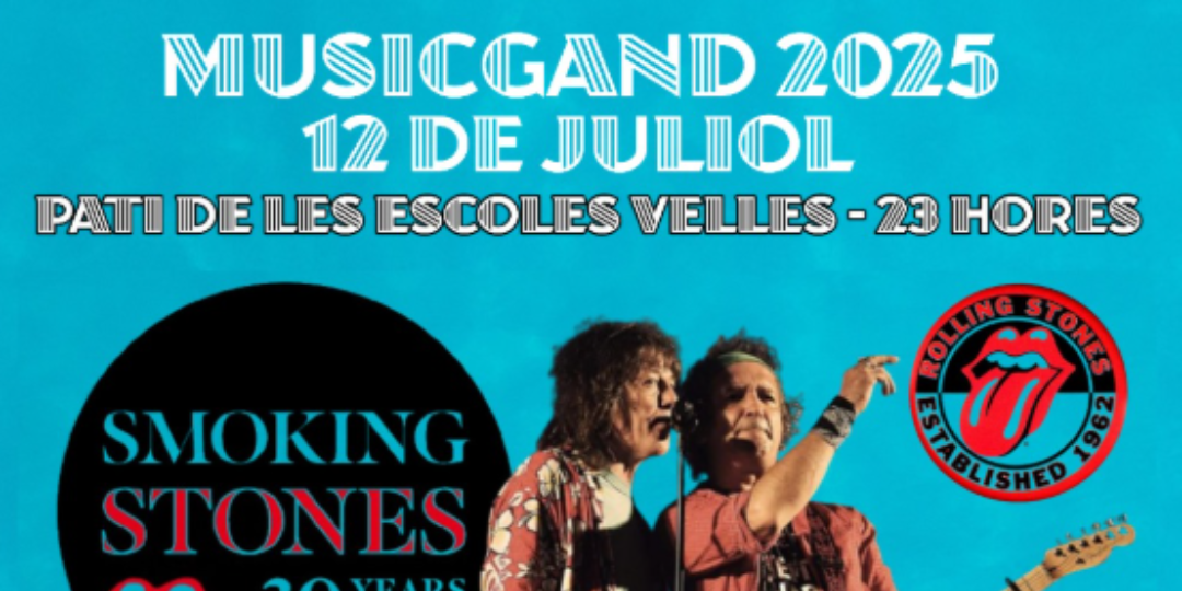 MUSICGAND con Smoking Stones - Gandesa Tarragona