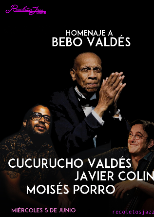 RECOLETOS JAZZ MADRID: a Bebo Valdés con Cucurucho Valdés - 5 JUN
