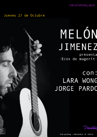 AC RECOLETOS: MELON JIMENEZ con Lara Wong y Jorge Pardo
