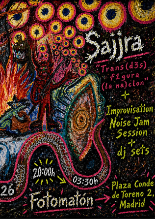 SAJJRA + ANCESTRAL ASSTRONAUTS en Madrid