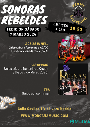 SONORAS REBELDES FESTIVAL en Madrid