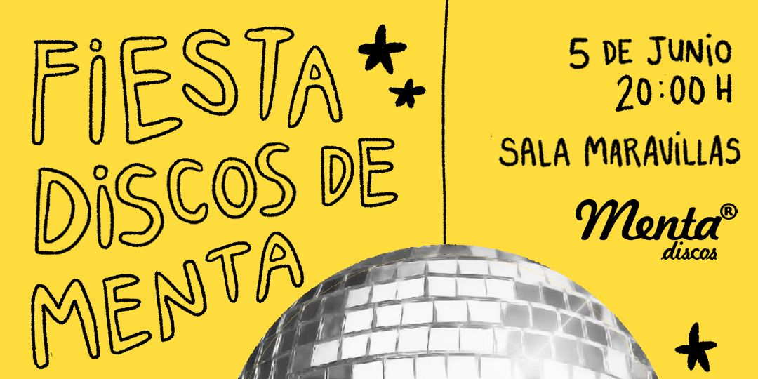Fiesta DISCOS MENTA en Madrid