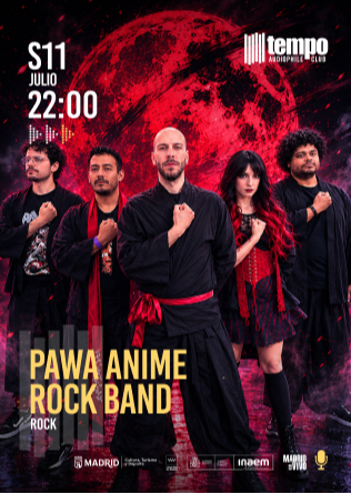 PAWA ANIME ROCK BAND - Tempo Club - Madrid