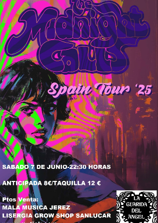The MIDNIGHT CALLS (USA) en Jerez