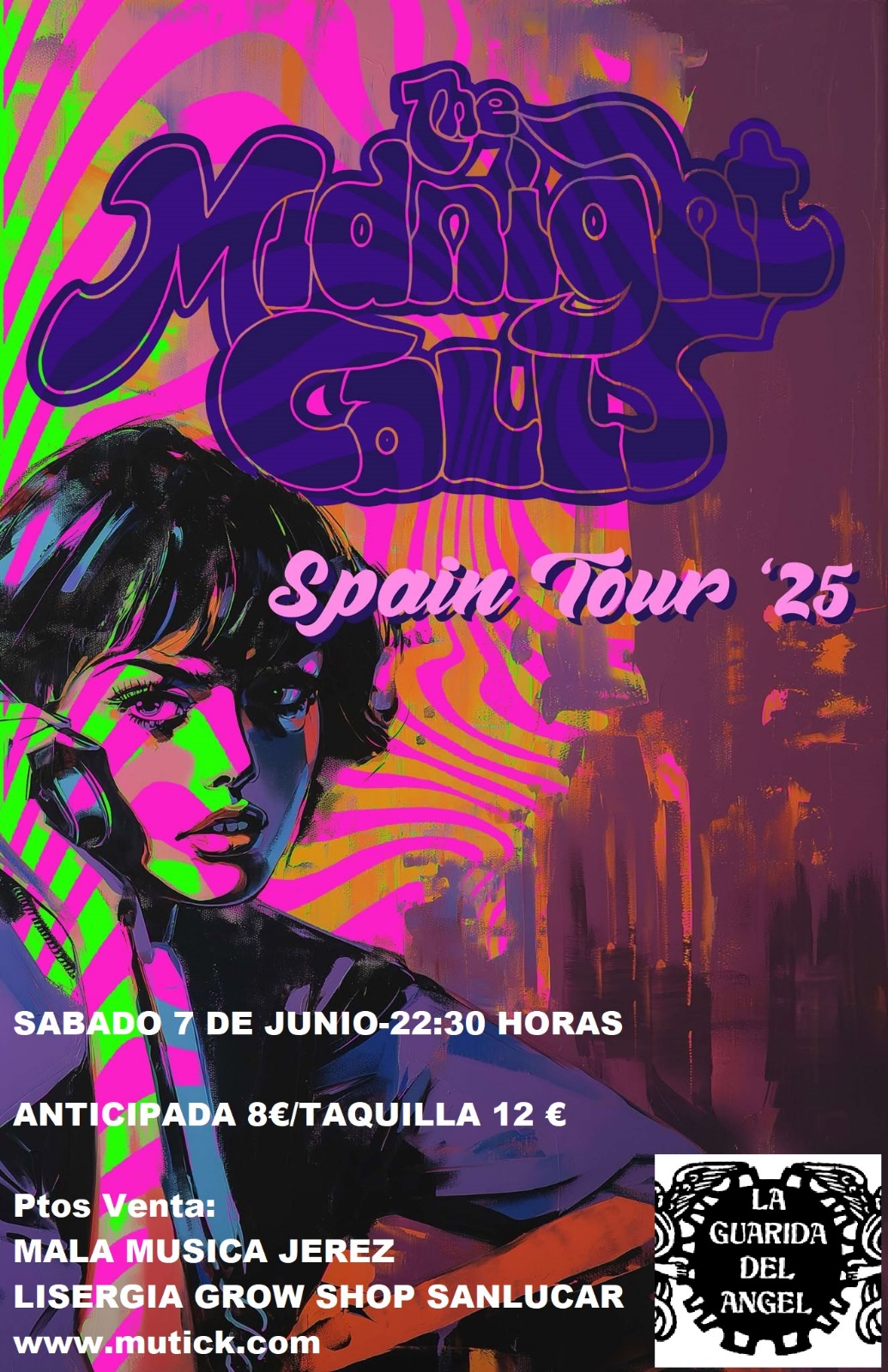 The MIDNIGHT CALLS (USA) en Jerez  - Mutick