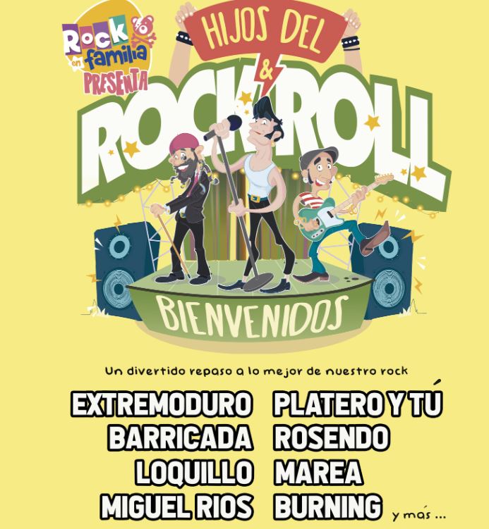Hijos del Rock & Roll en Escenario Santander - Cantabria - 19 NOV - Mutick