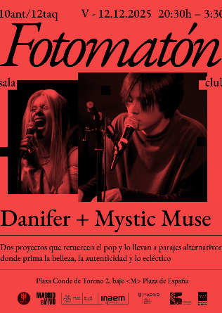DANIFER + MYSTIC MUSE en Madrid Fotomaton