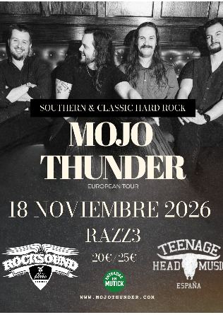 MOJO THUNDER (USA) en Barcelona
