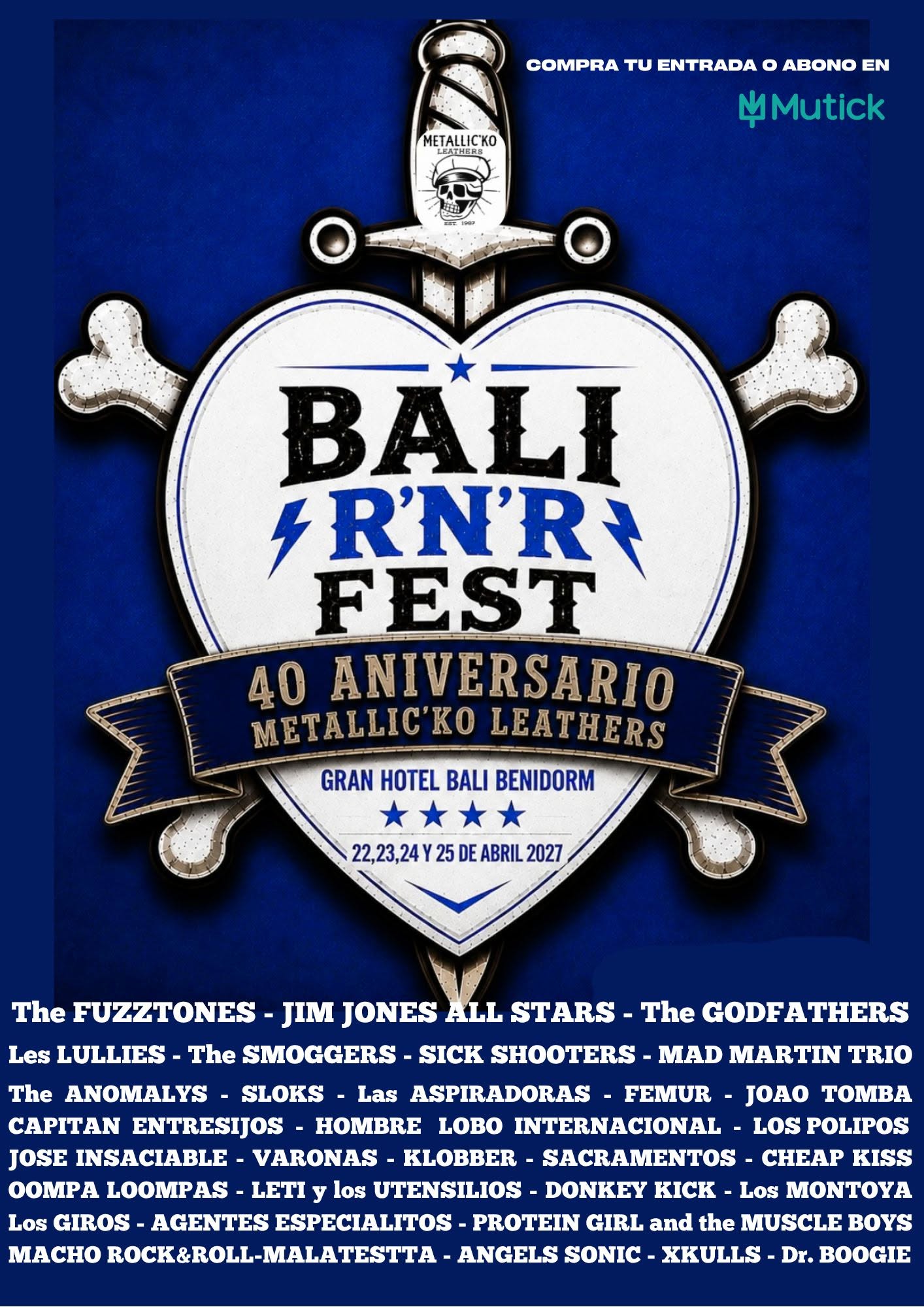 BALI R&acute;N&acute;R Festival en Benidorm 2027 - Mutick