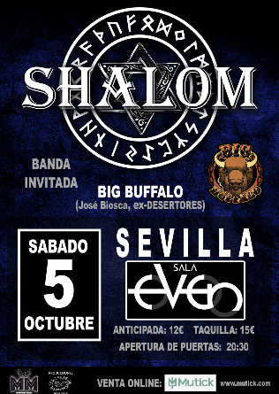 SHALOM + BIF BUFFALO en Sevilla