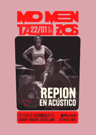 Momentazos: REPION en acústico, en Madrid