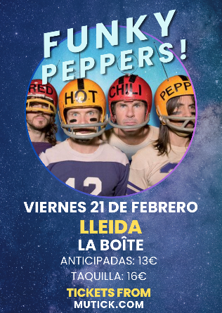 FUNKY PEPPERS TRIBUTO A RED HOT en Lleida