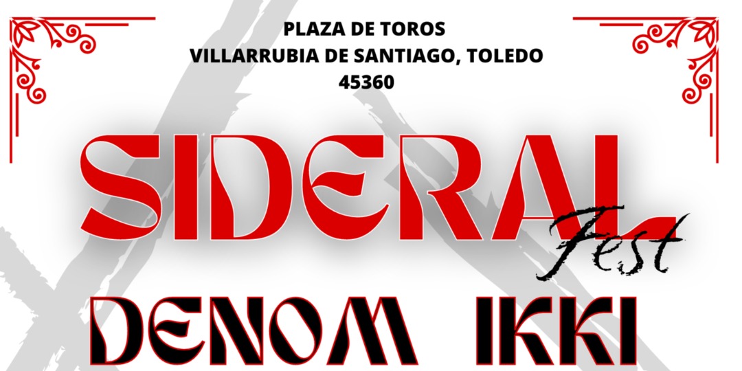 SIDERAL FEST en Villarubia de Santiago, Toledo
