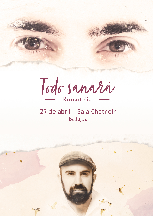 Robert Pier en Badajoz presenta 'Todo Sanará'