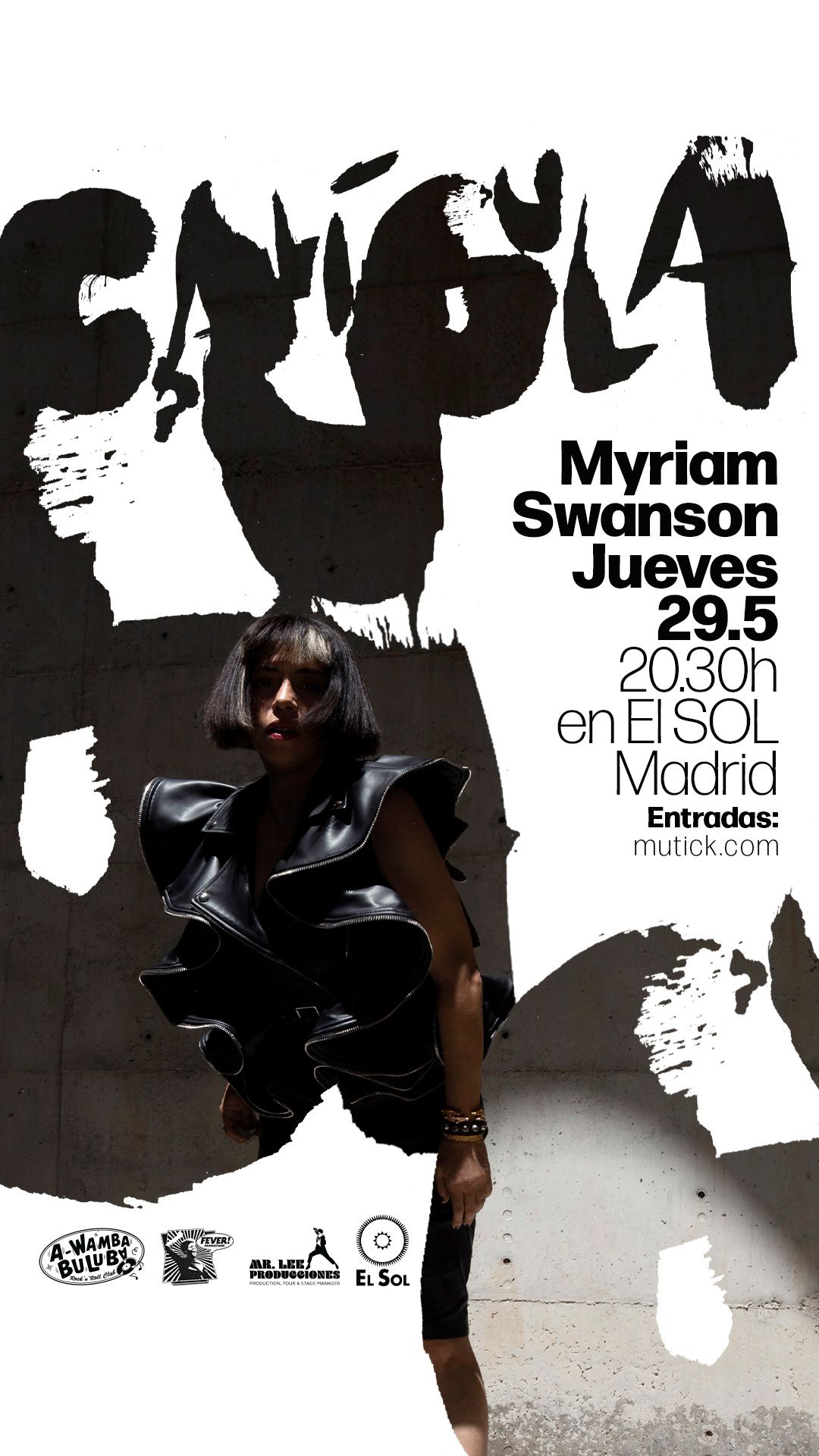 MYRIAM SWANSON en Madrid - Mutick