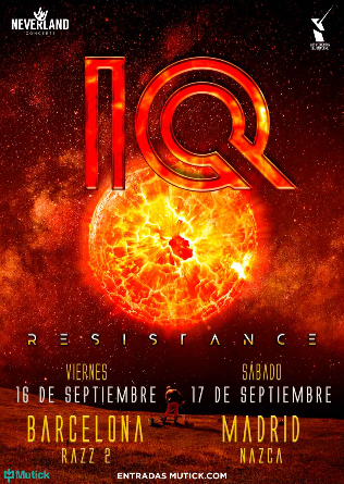 IQ - Resistance Tour en Madrid - SALA NAZCA