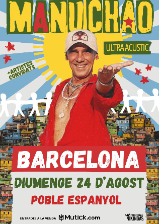 MANU CHAO en Barcelona - Ultra Acústico