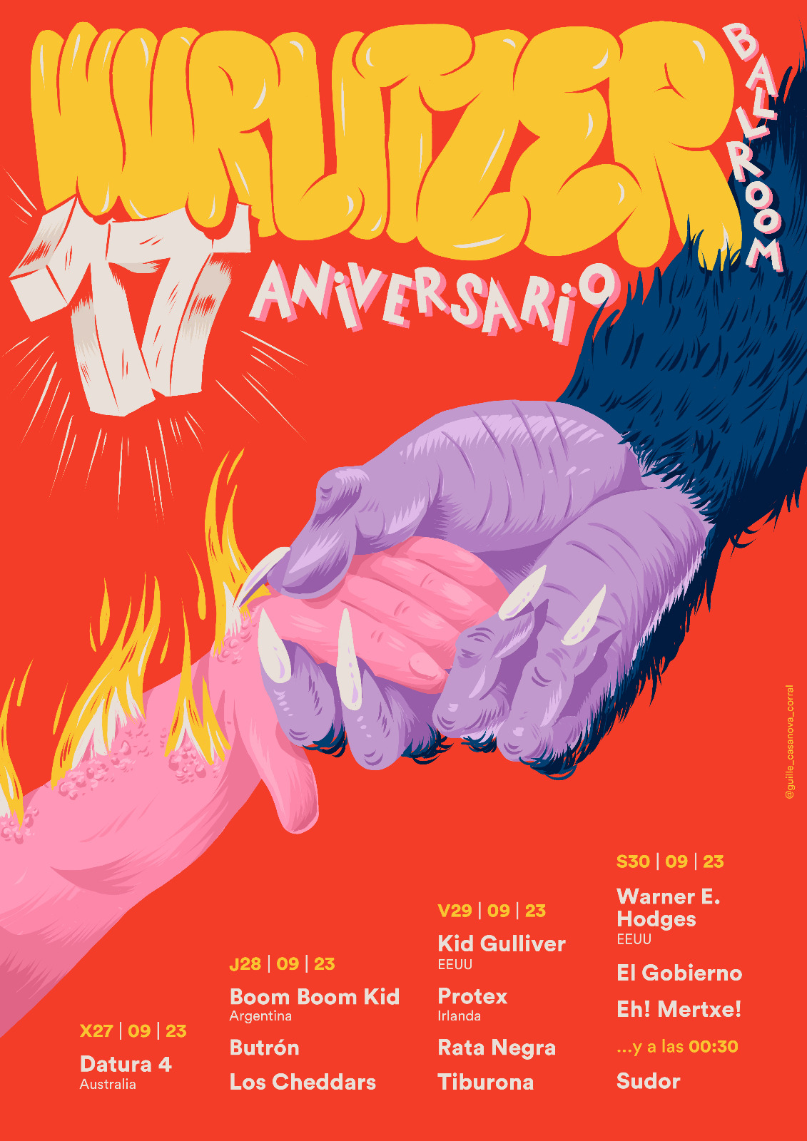 ABONOS Aniversario Wurlitzer en Madrid - Mutick
