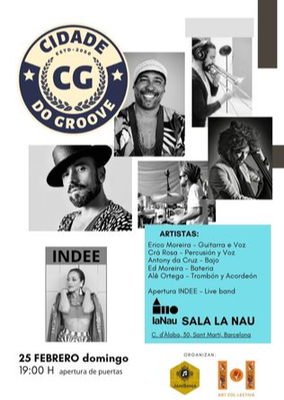 Cidade do Groove + Indee en Barcelona