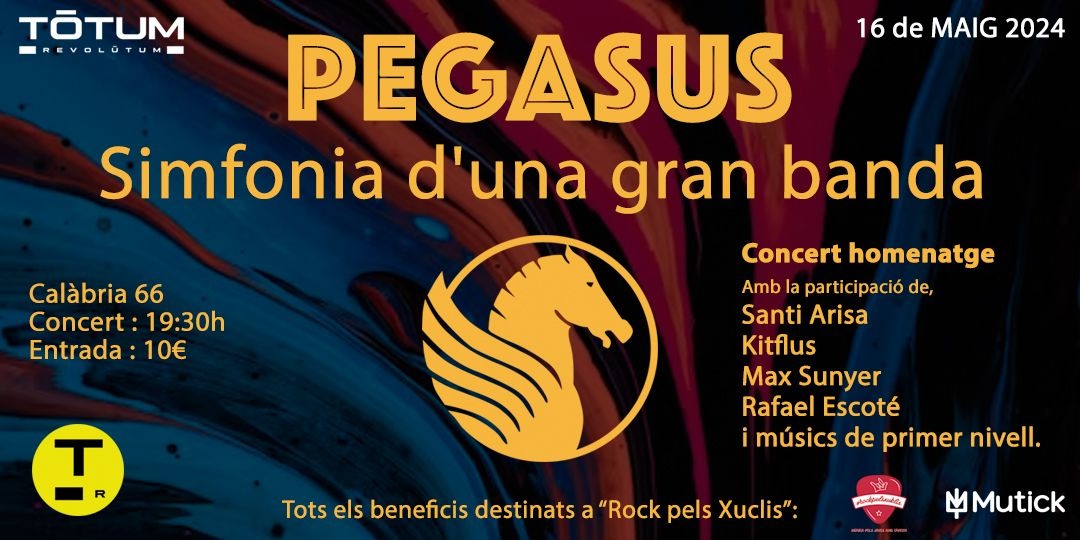 Pegasus, simfonia d'una gran banda - Barcelona - Tótum Revolútum - Mutick