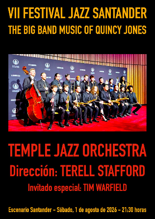 VII FESTIVAL de JAZZ de SANTANDER - Cantabria - The TEMPLE JAZZ ORCHESTRA (USA)